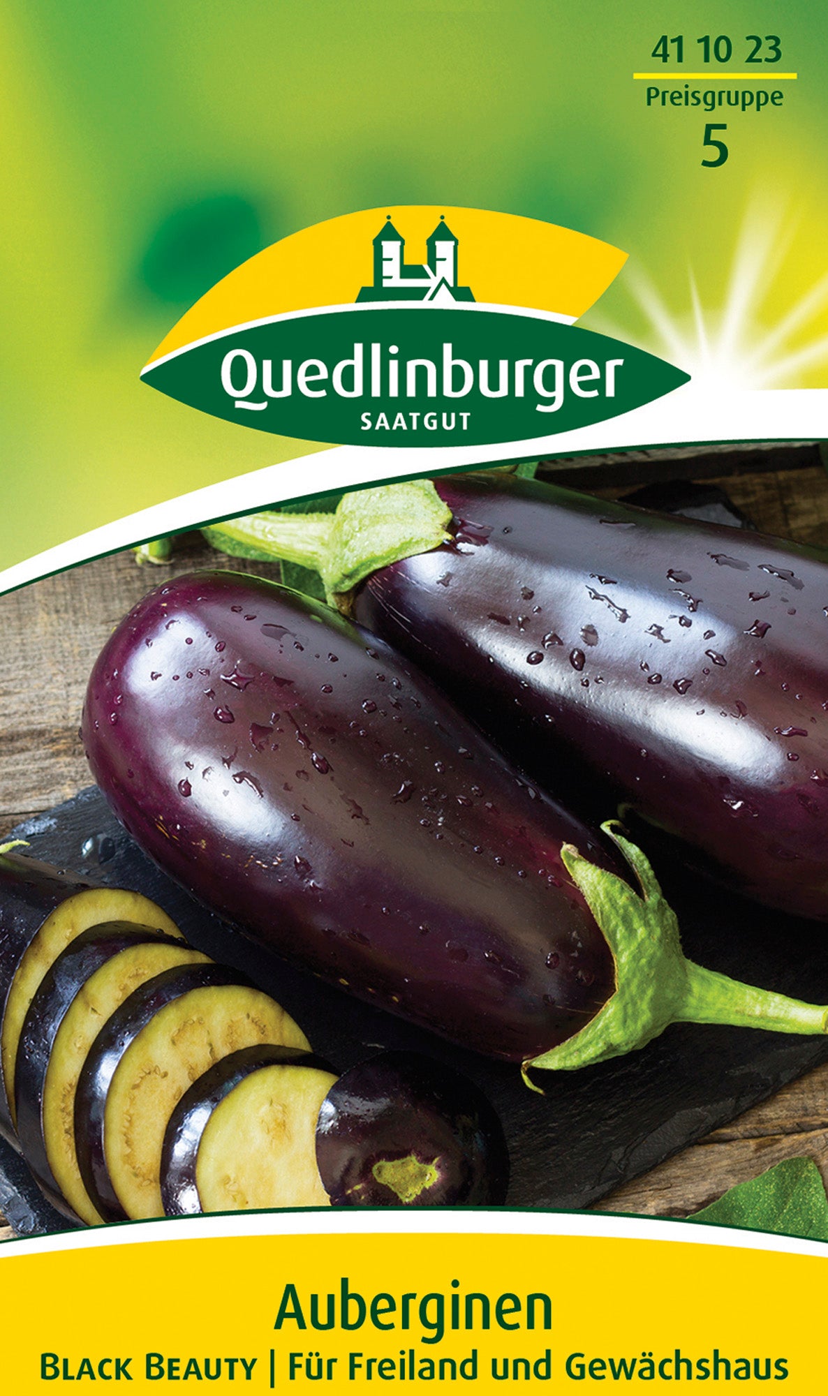 Gemüsesamen Auberginen Black Beauty von Quedlinburger SAATGUT