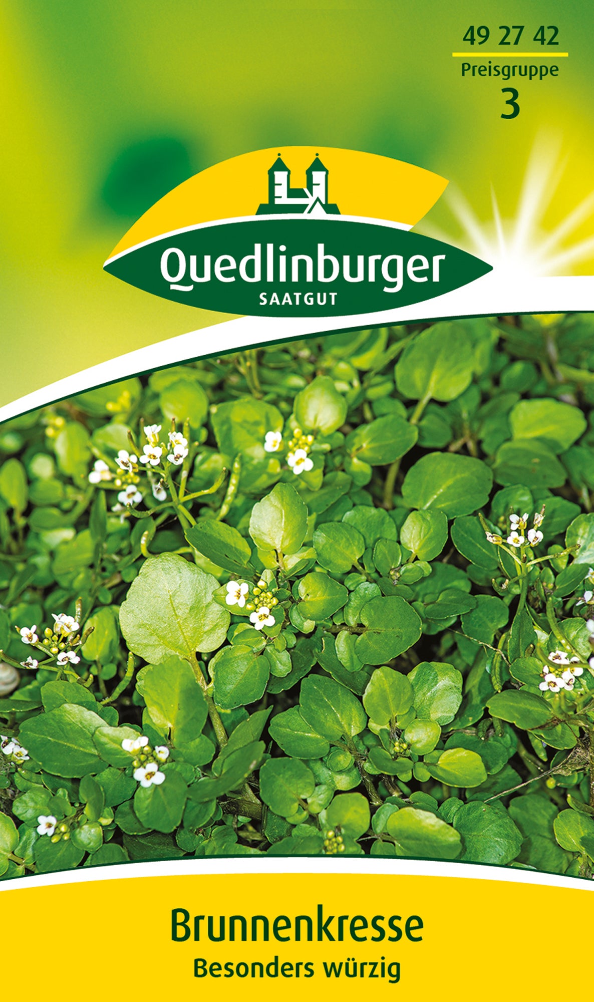 saatgut quedlinburg Kräutersamen Brunnenkresse von Quedlinburger SAATGUT
