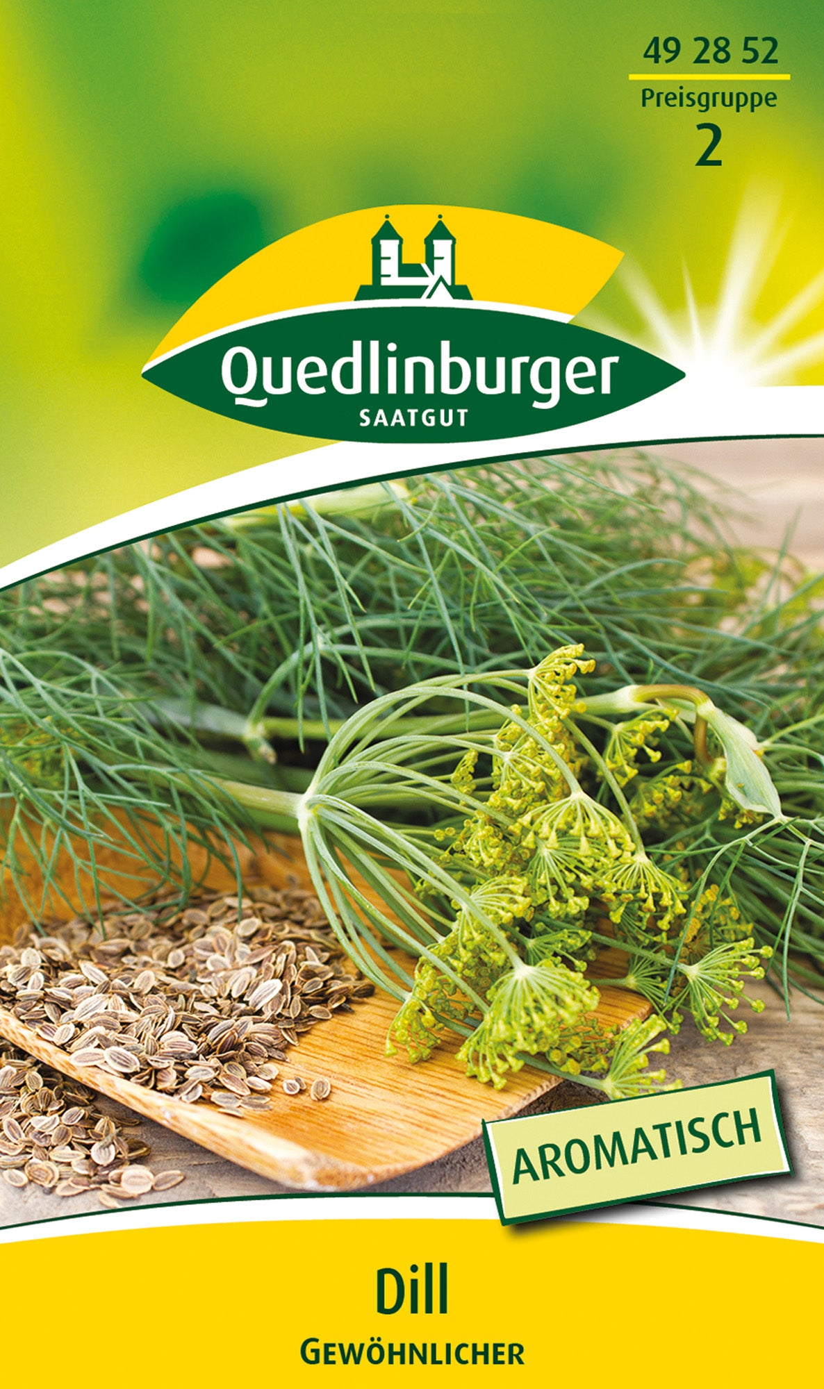 Kräutersamen Dill Gewöhnlicher von Quedlinburger SAATGUT