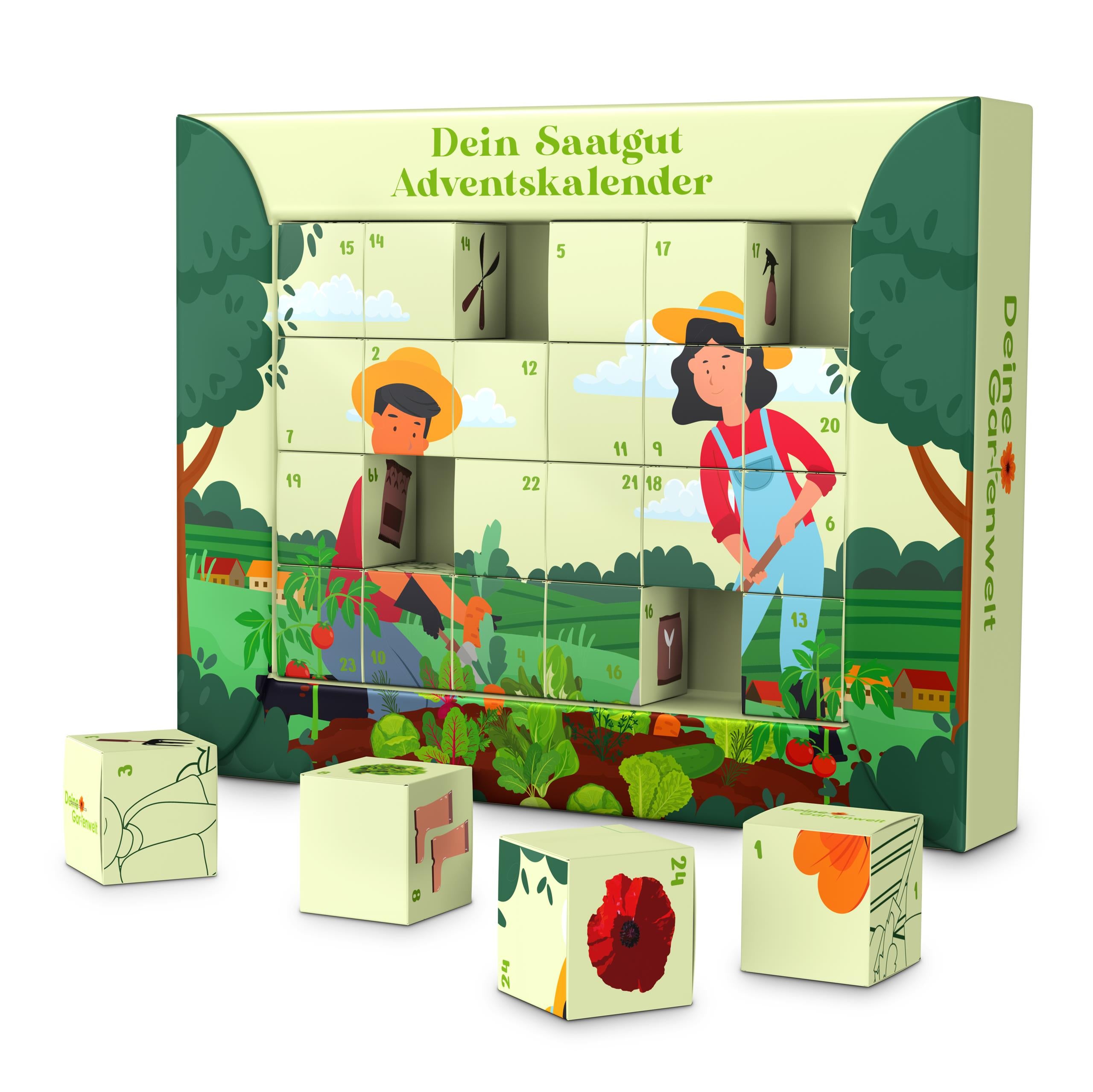 Saatgut Adventskalender – Gemüsesamen online kaufen