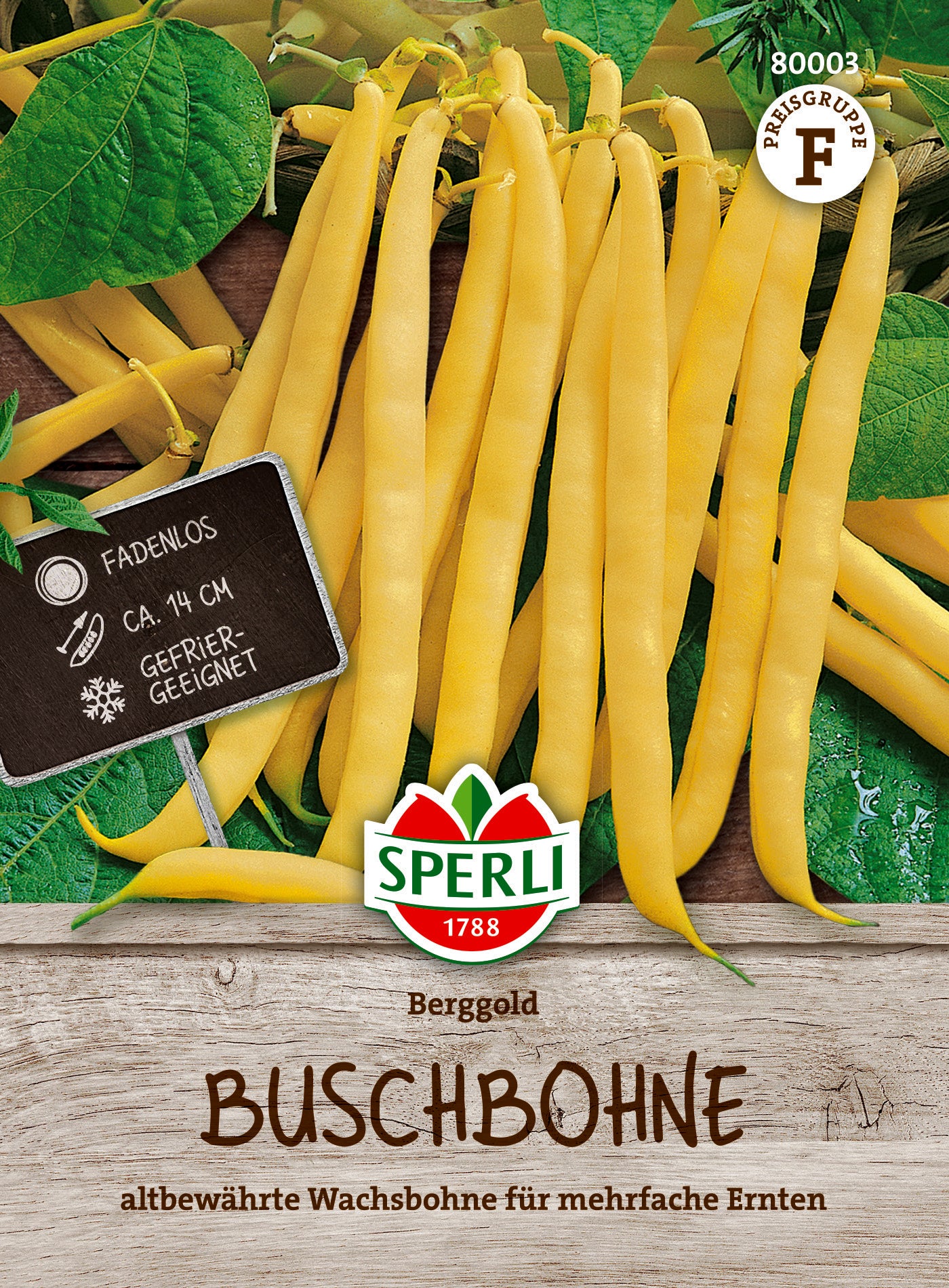 Buschbohne Berggold