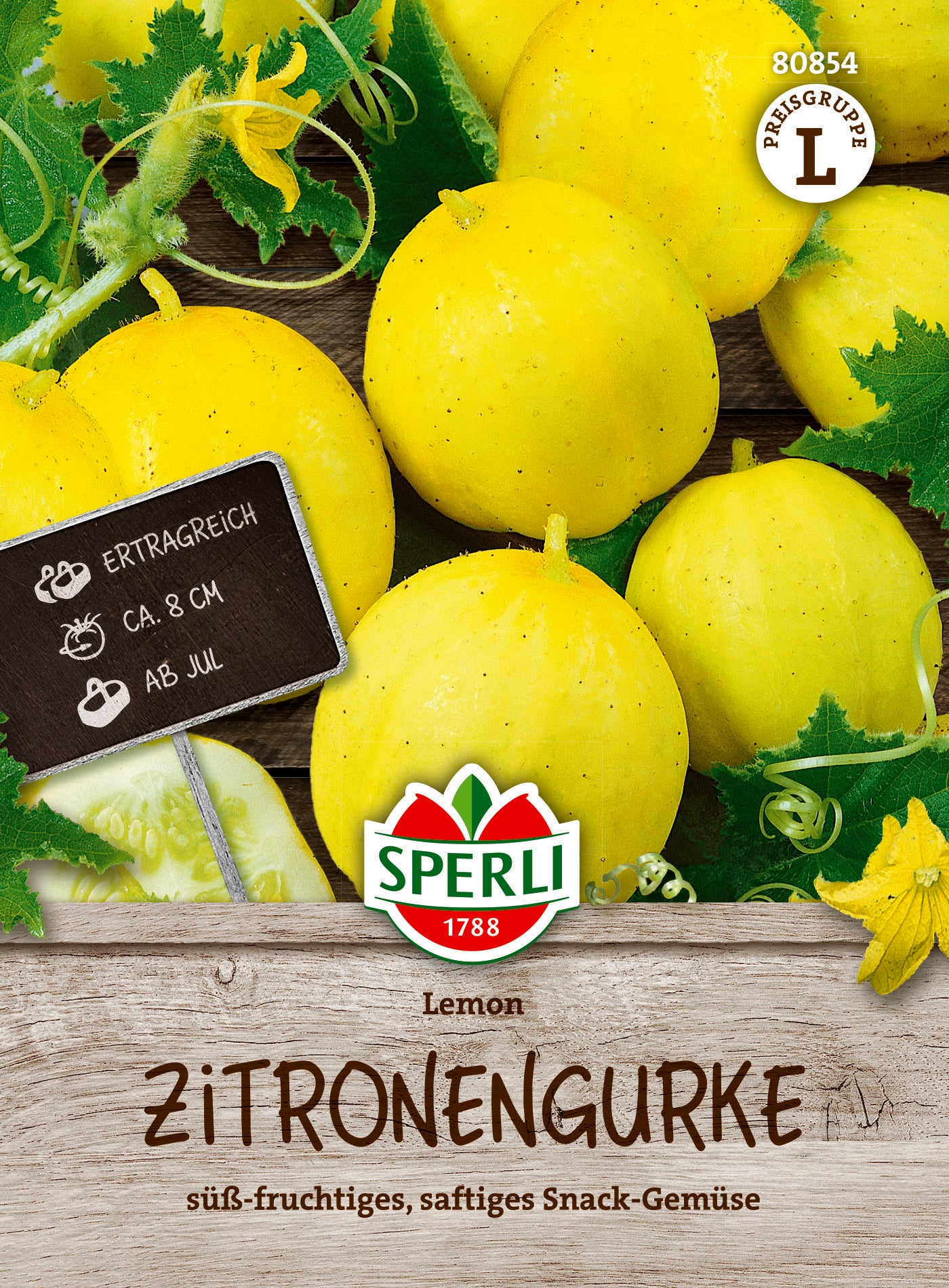 Zitronengurke Lemon