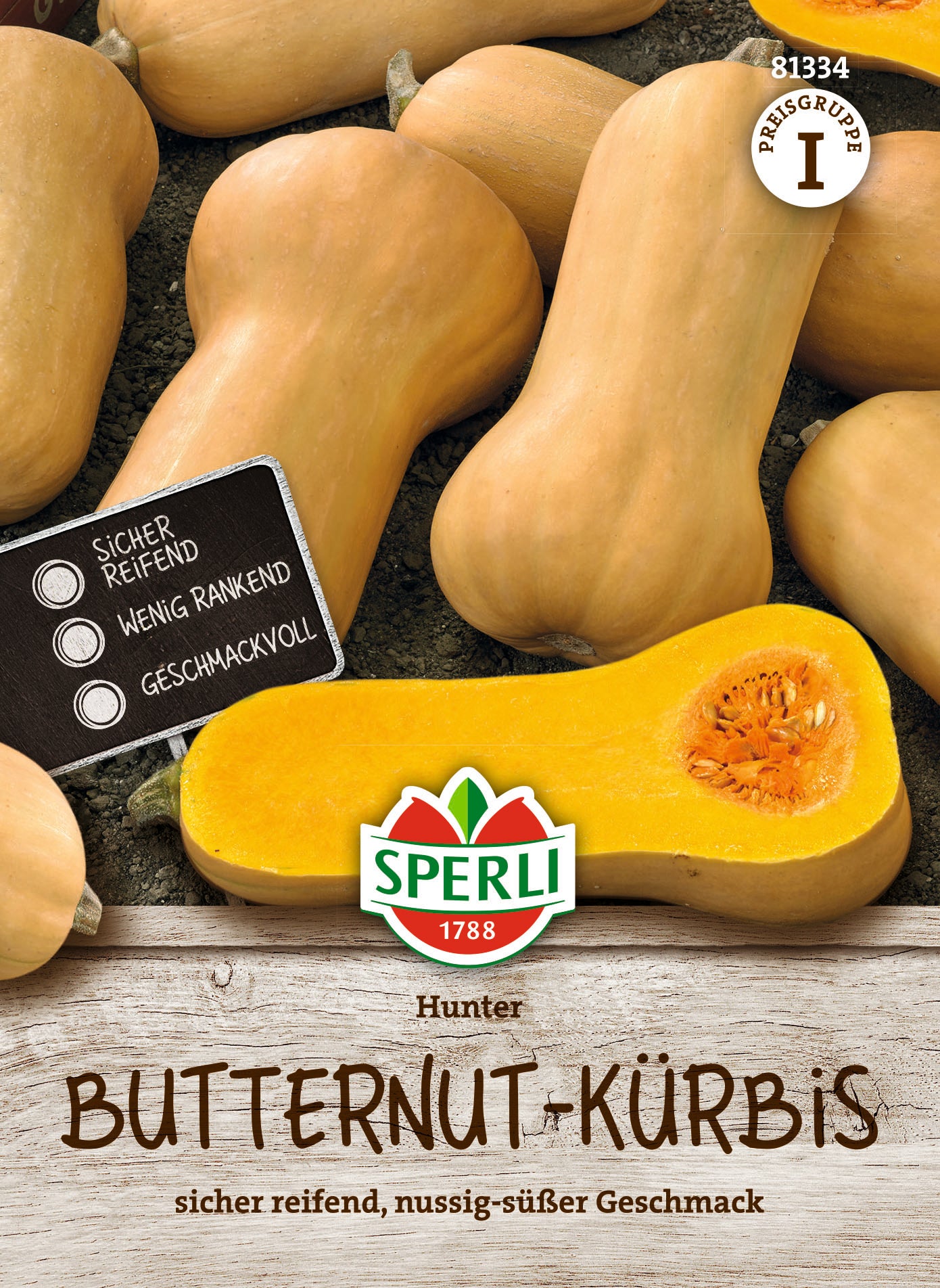 Butternutkürbis Hunter, F1