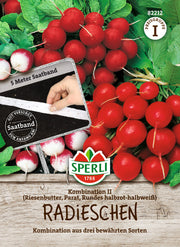 Radieschen Kombination II, Saatband