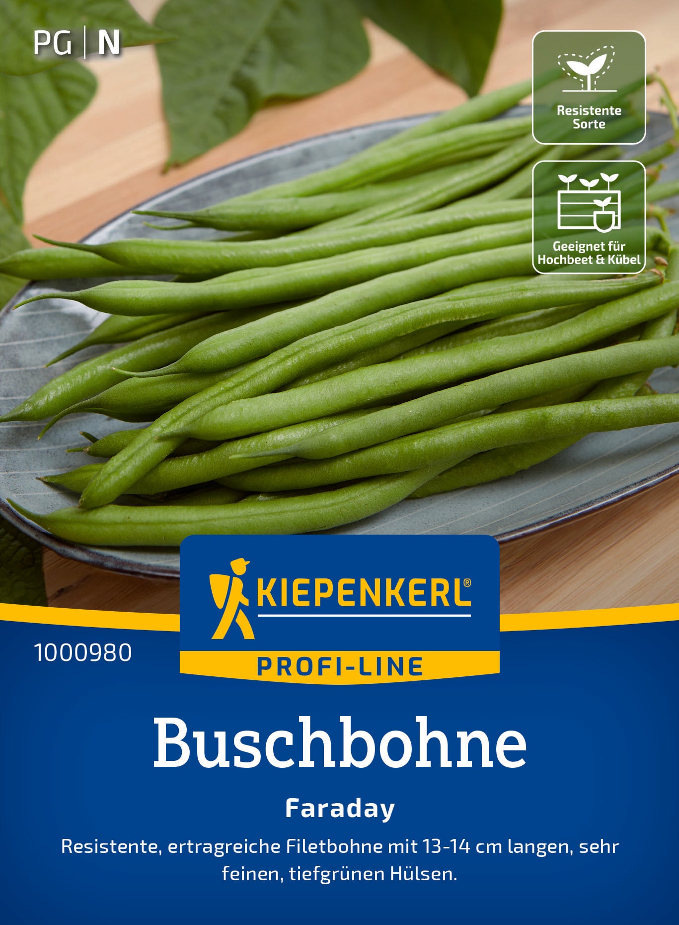 Buschbohne Faraday