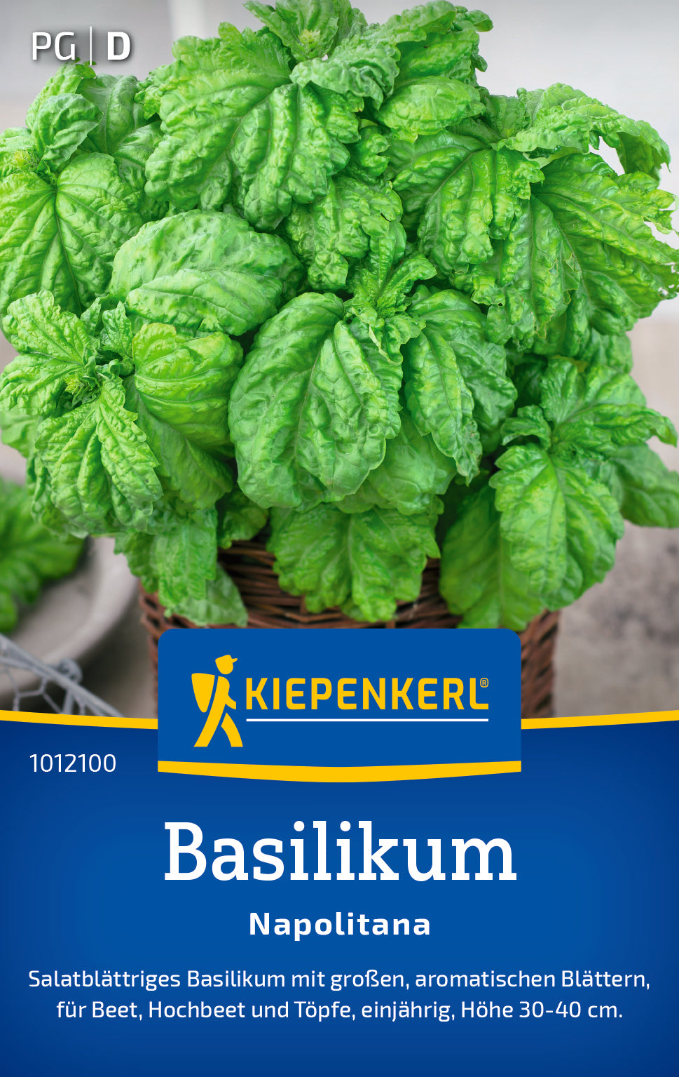 Basilikumsamen Napolitana