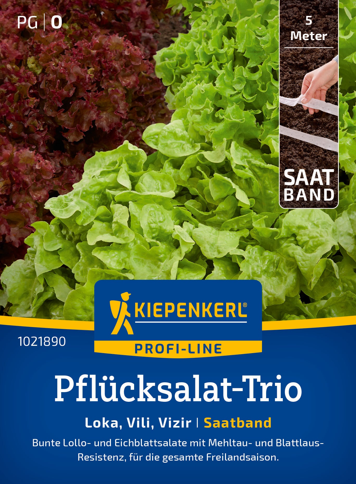Pflücksalat-Trio Loka, Vili, Vizir, Saatband