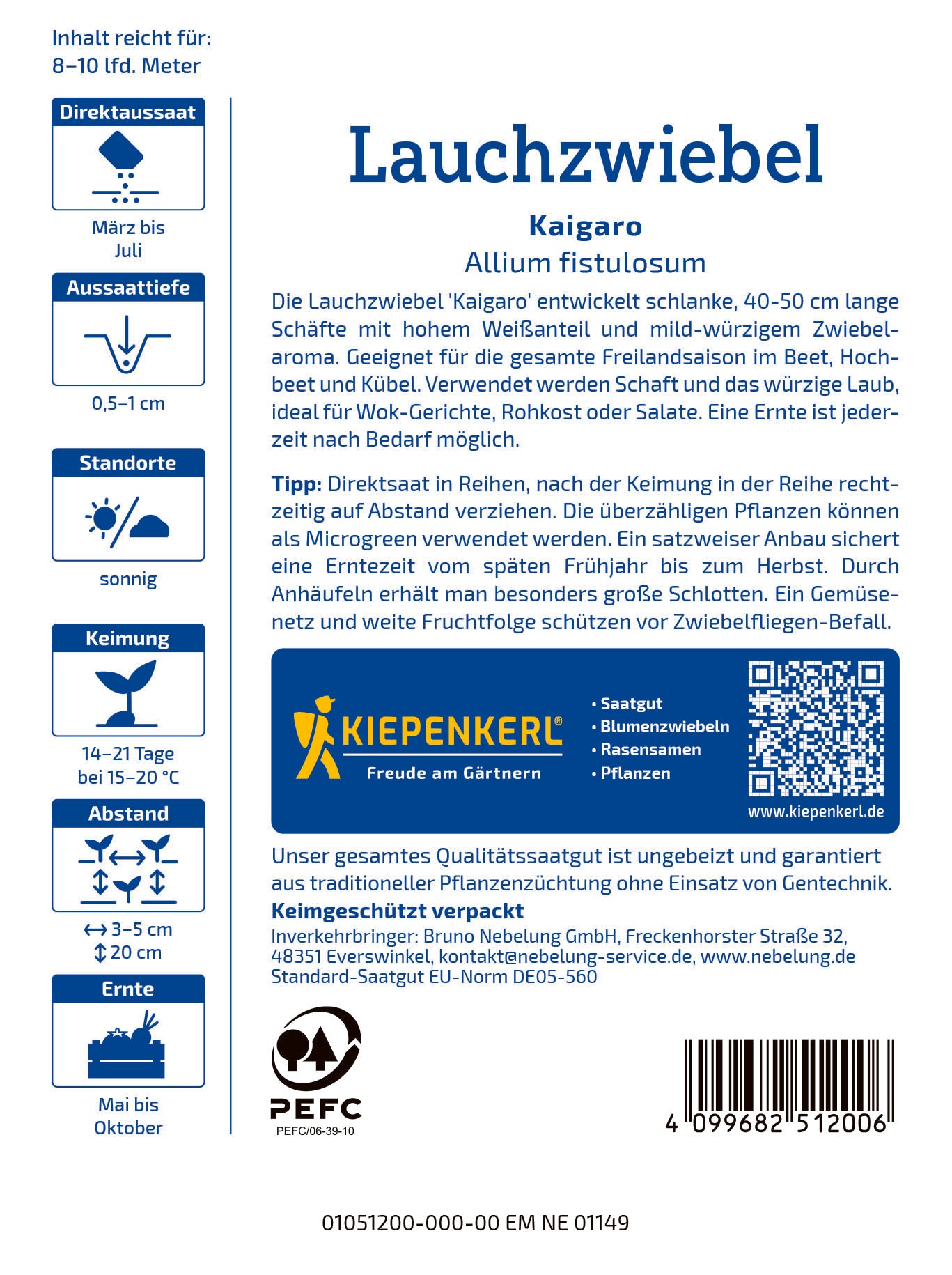 Lauchzwiebel Kaigaro