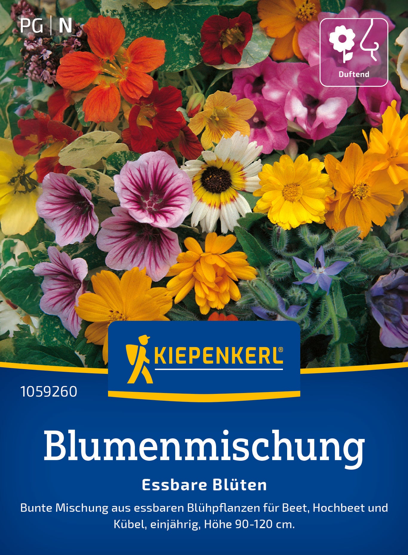 Blumensamen-Mischung Essbare Blüten