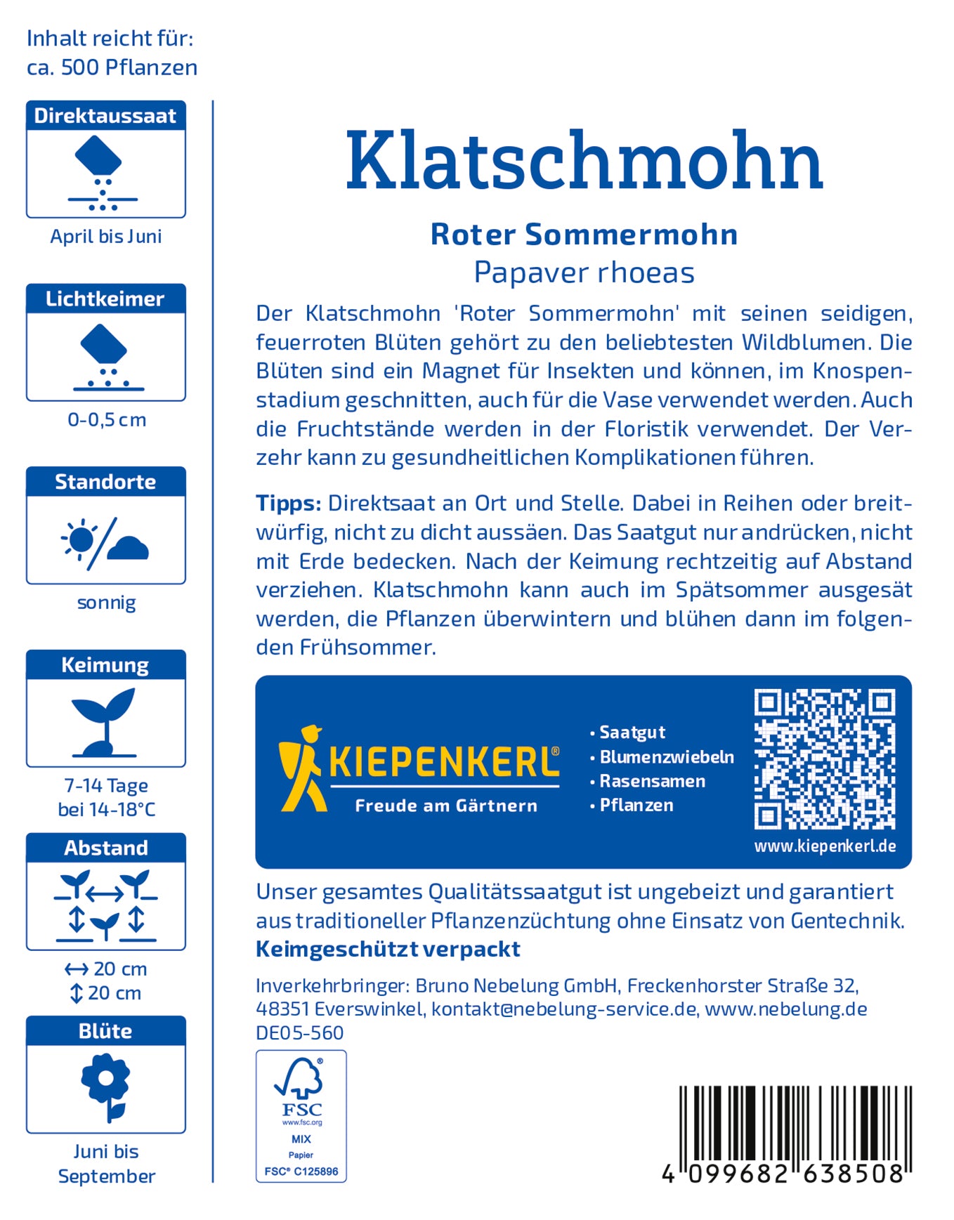 Klatschmohn