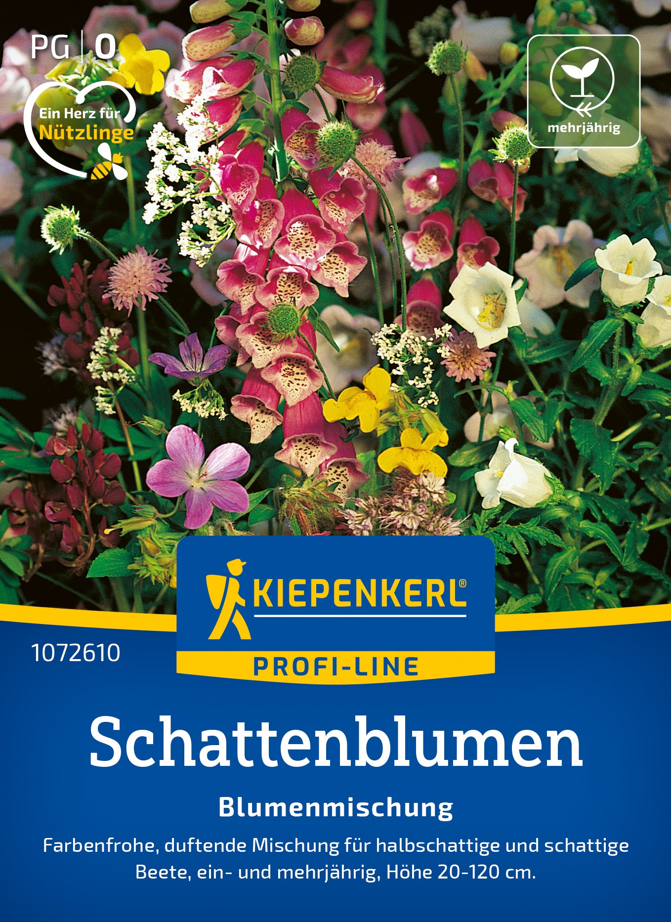 Blumenmischung Schattenblumen