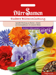 Blumenmischung Essbare Blütenmischung einjährig 40 cm