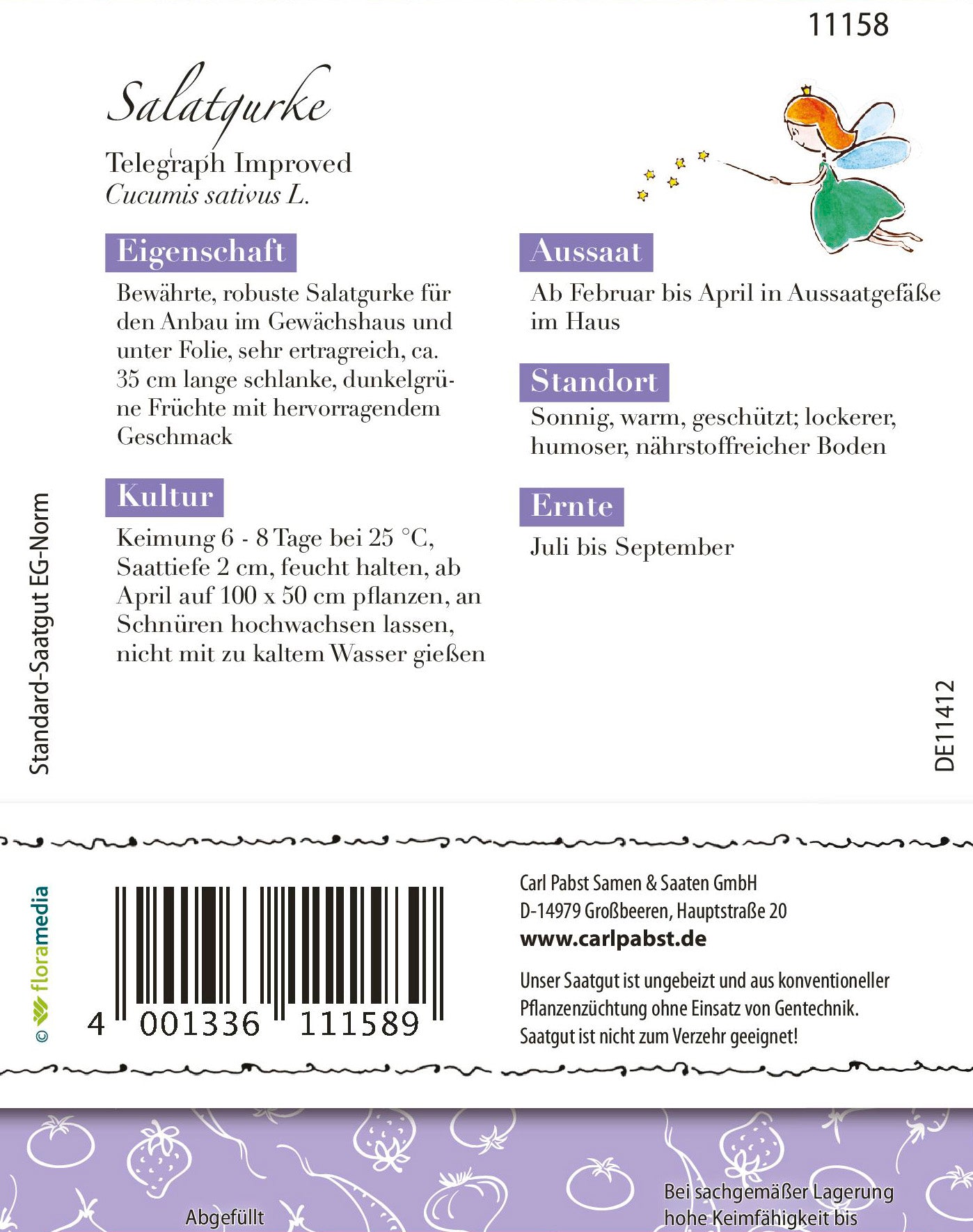 Salatgurke Telegraph Improved