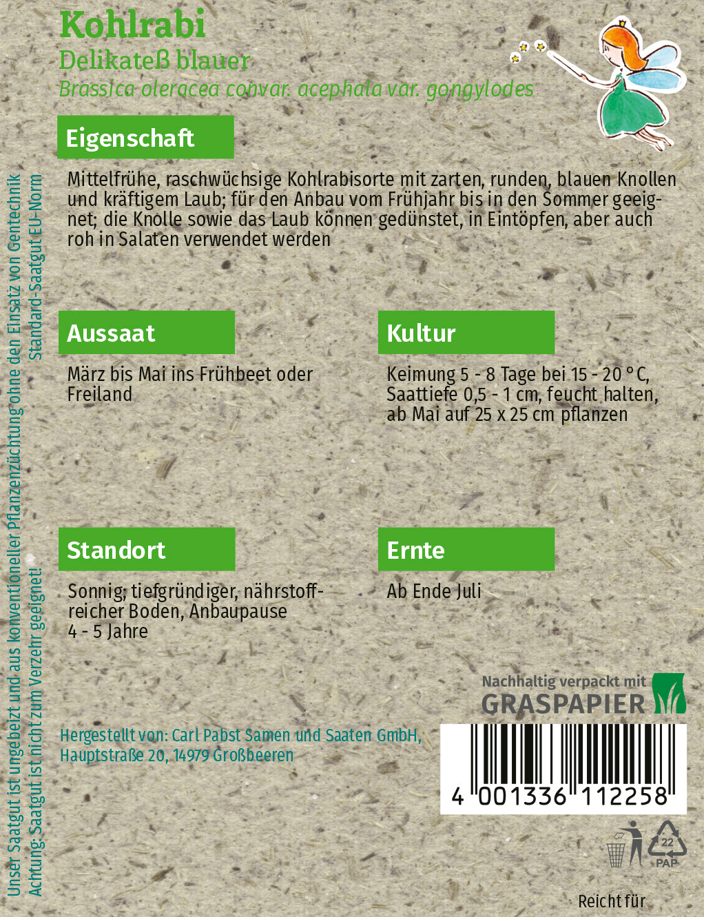 Kohlrabi Delikateß blauer