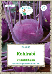 Kohlrabi Delikateß blauer