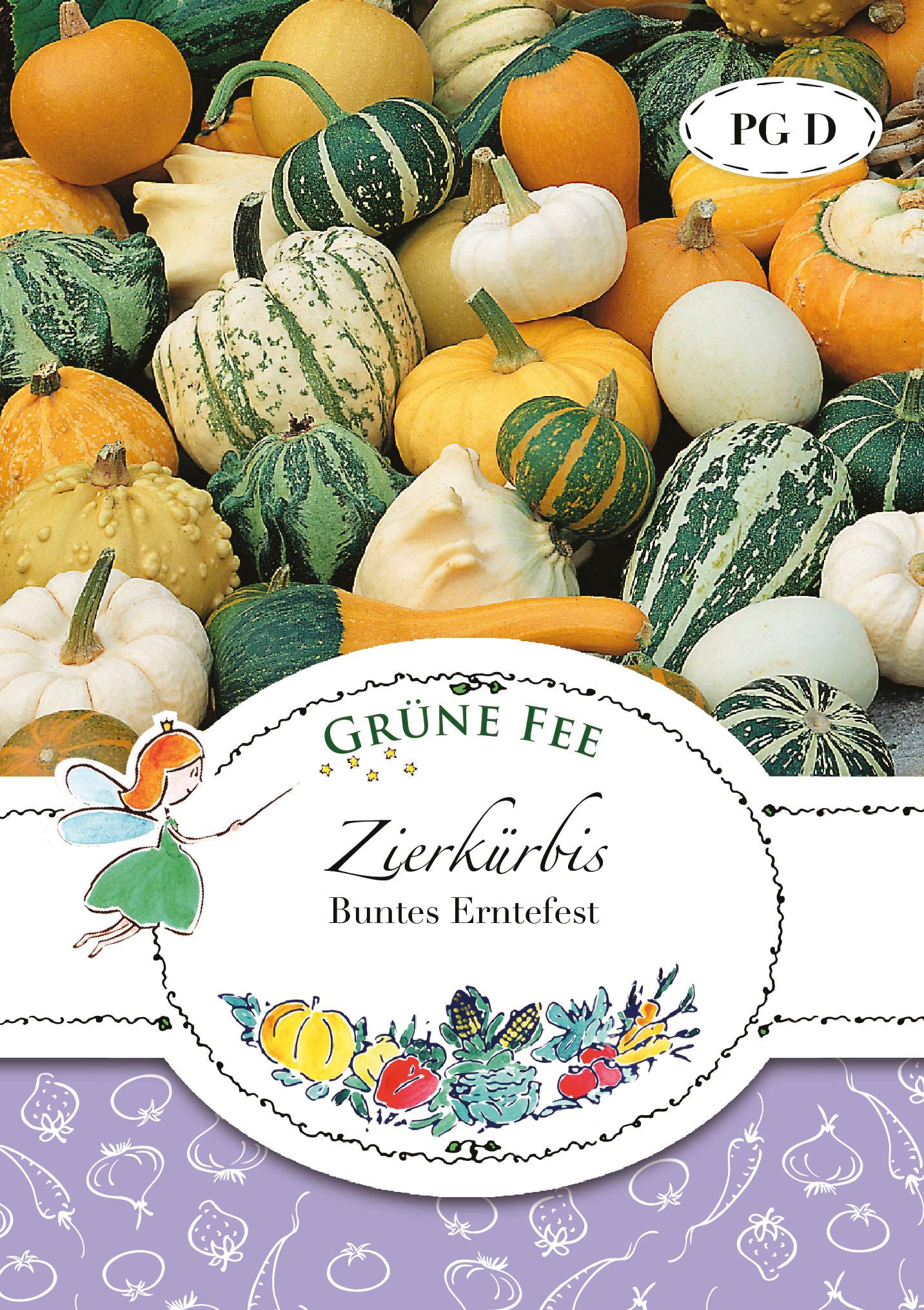 Zierkürbis Buntes Erntefest