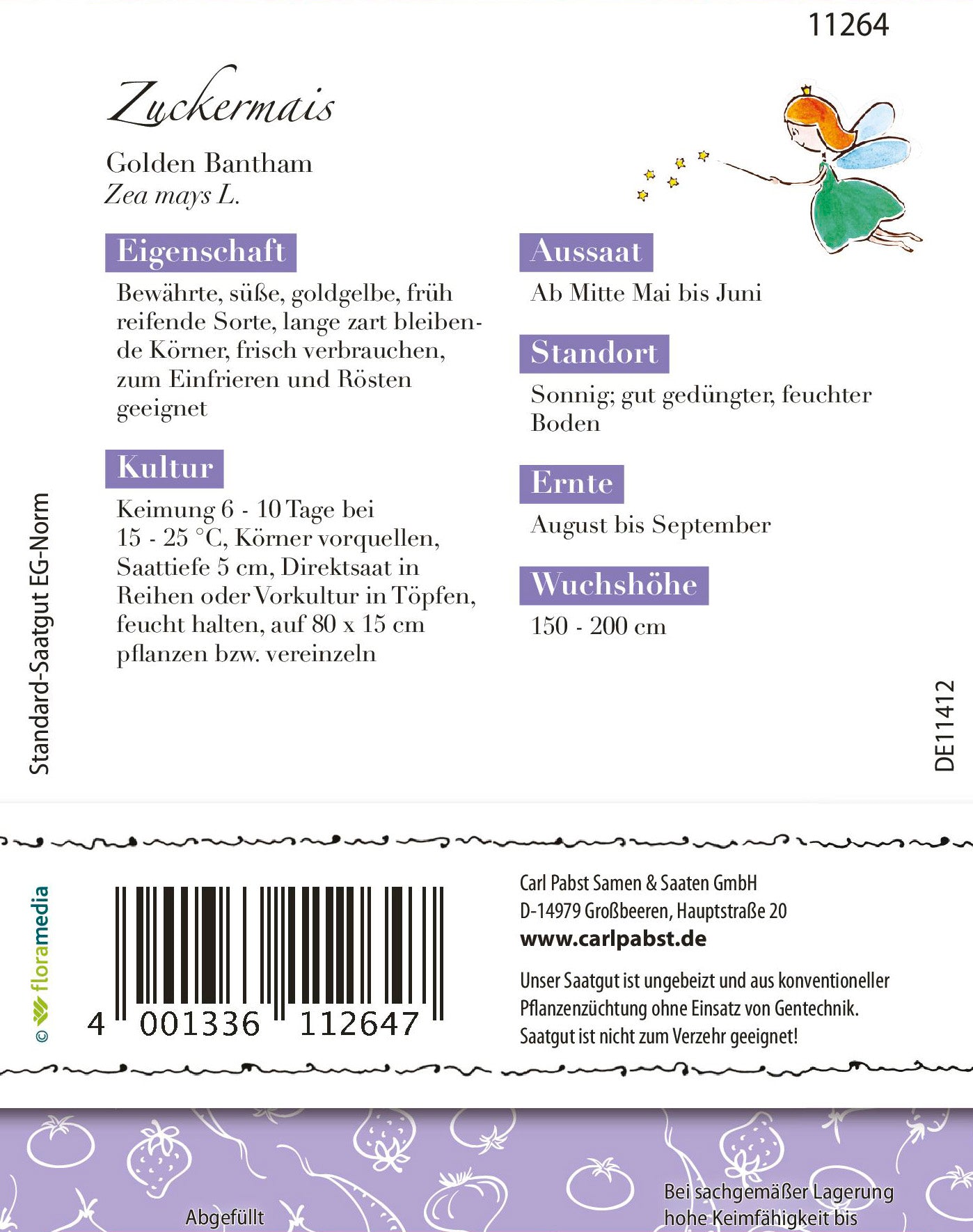 Zuckermais Golden Bantam