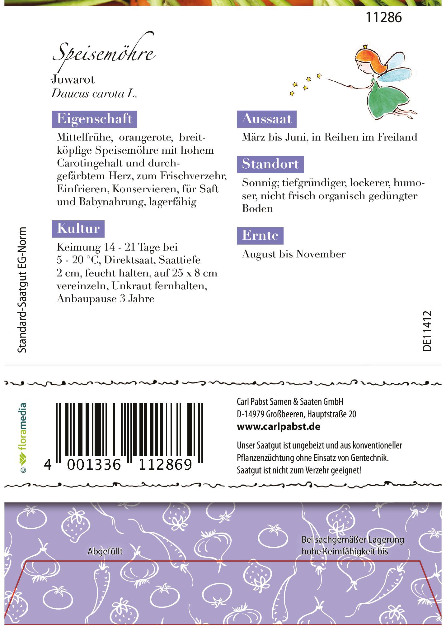 Speisemöhre Juwarot