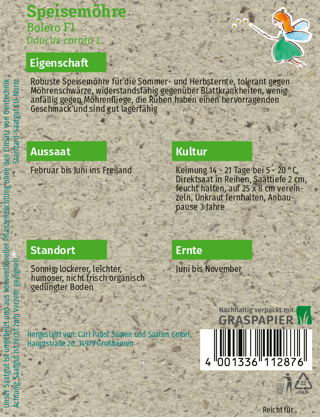 Speisemöhre Bolero F1