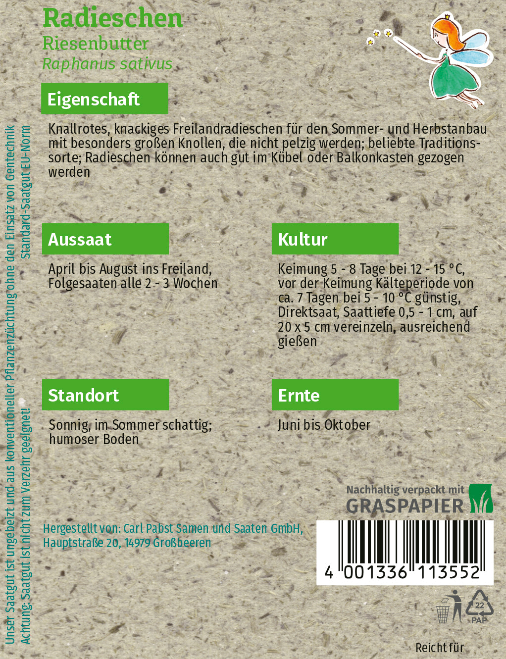 Radieschen Riesenbutter