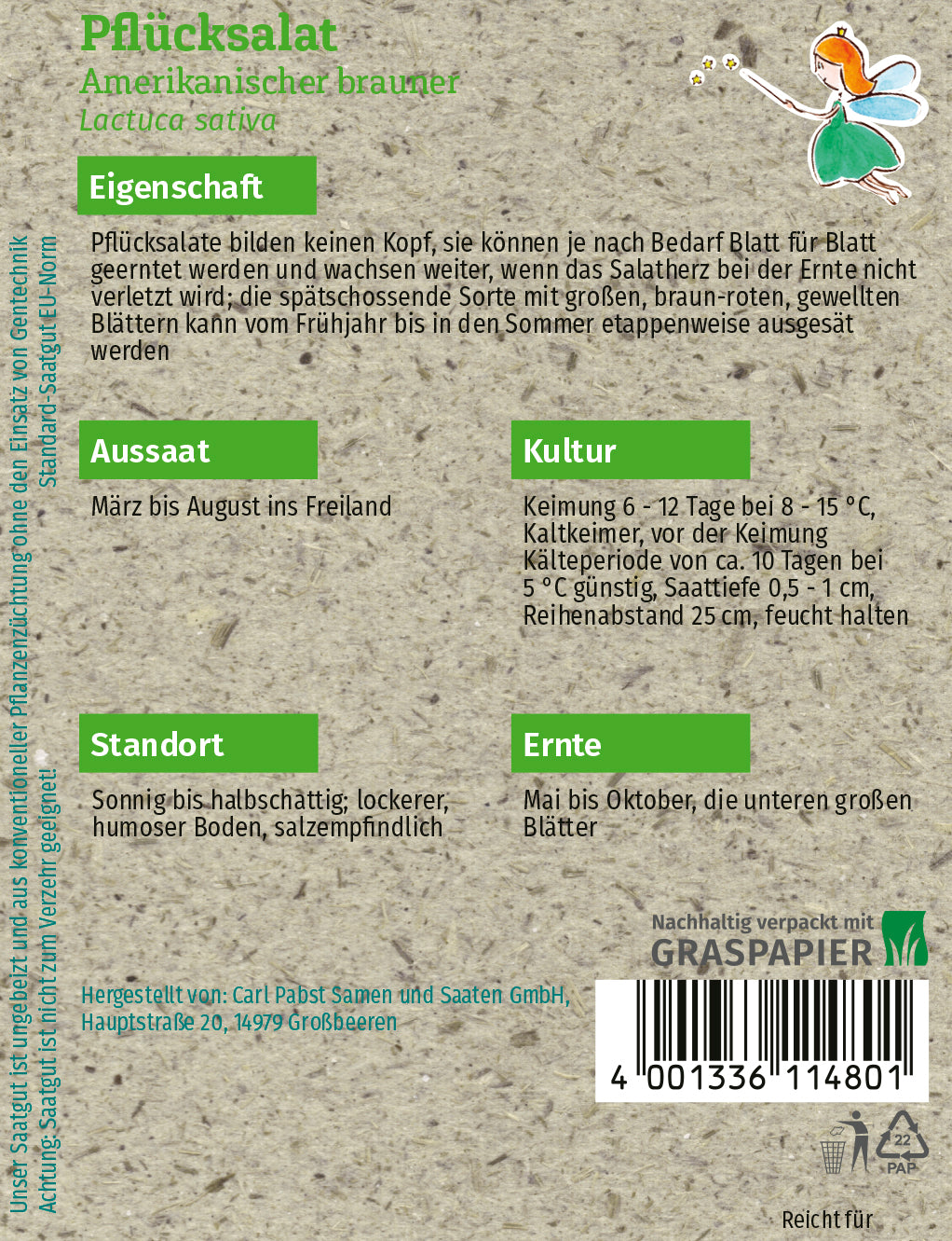 Pflücksalat Amerikanischer Brauner