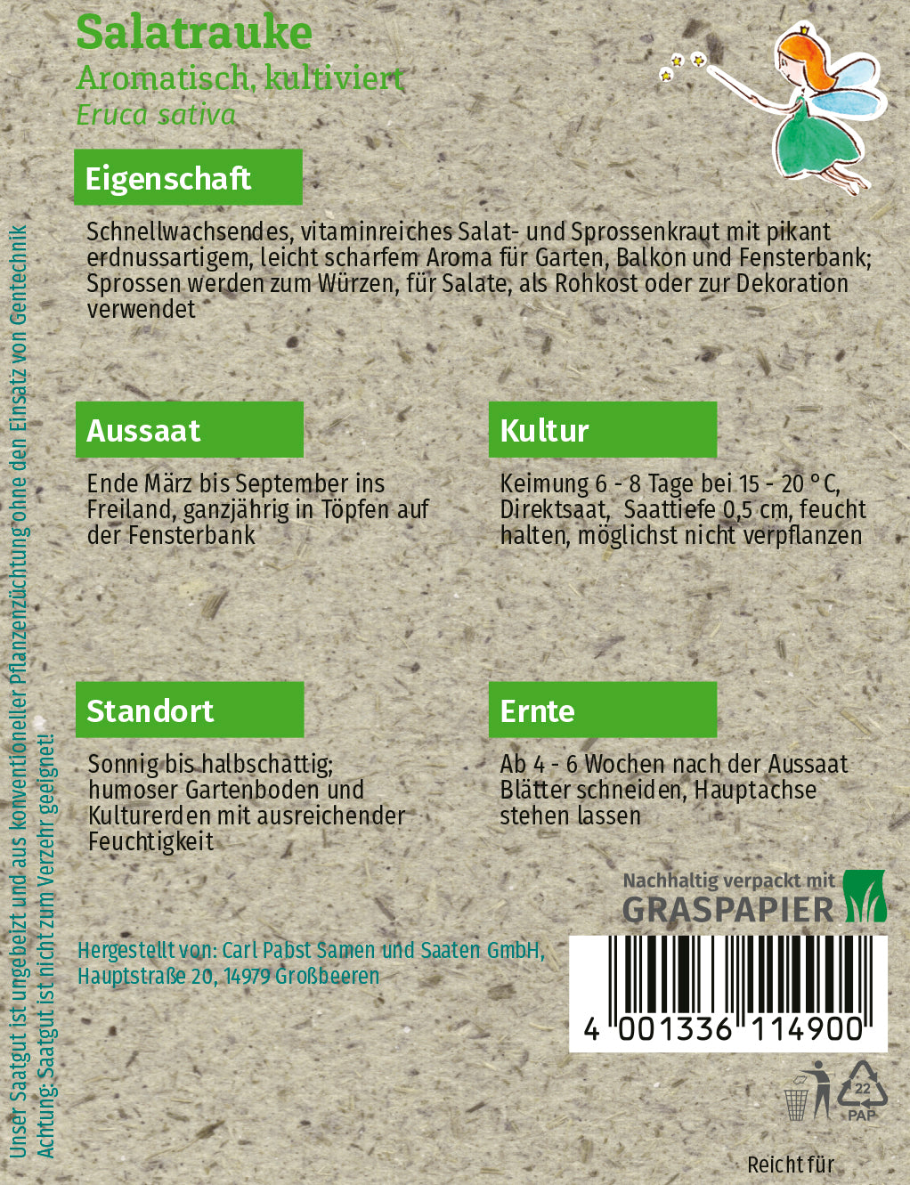 Salatrauke Aromatisch kultiviert