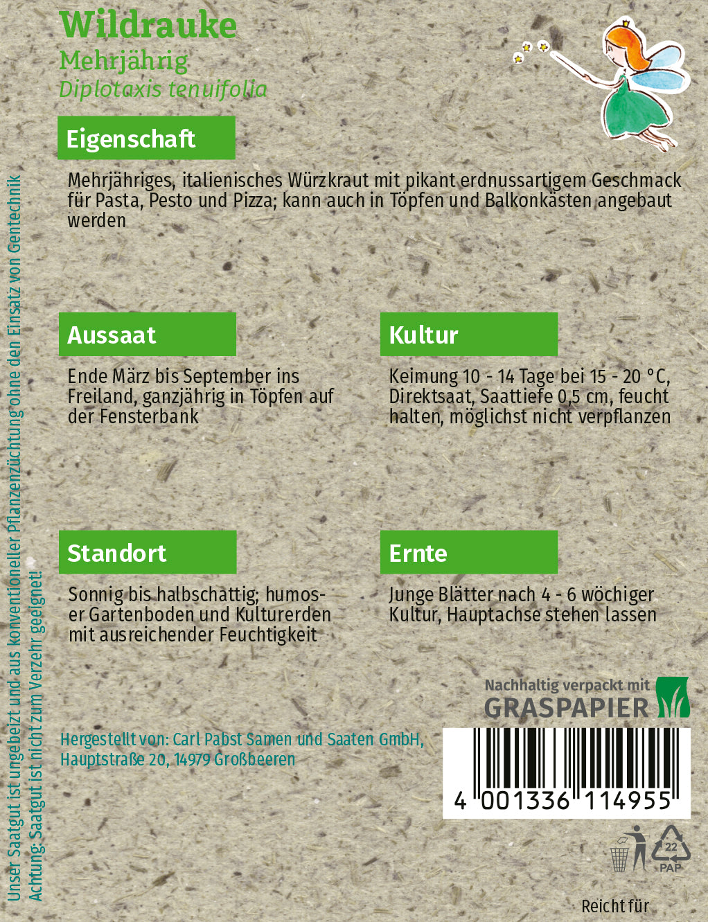 Wildrauke Mehrjährig würzig