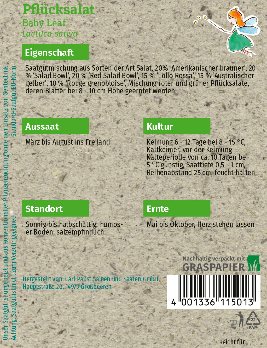 Pflücksalat Baby Leaf