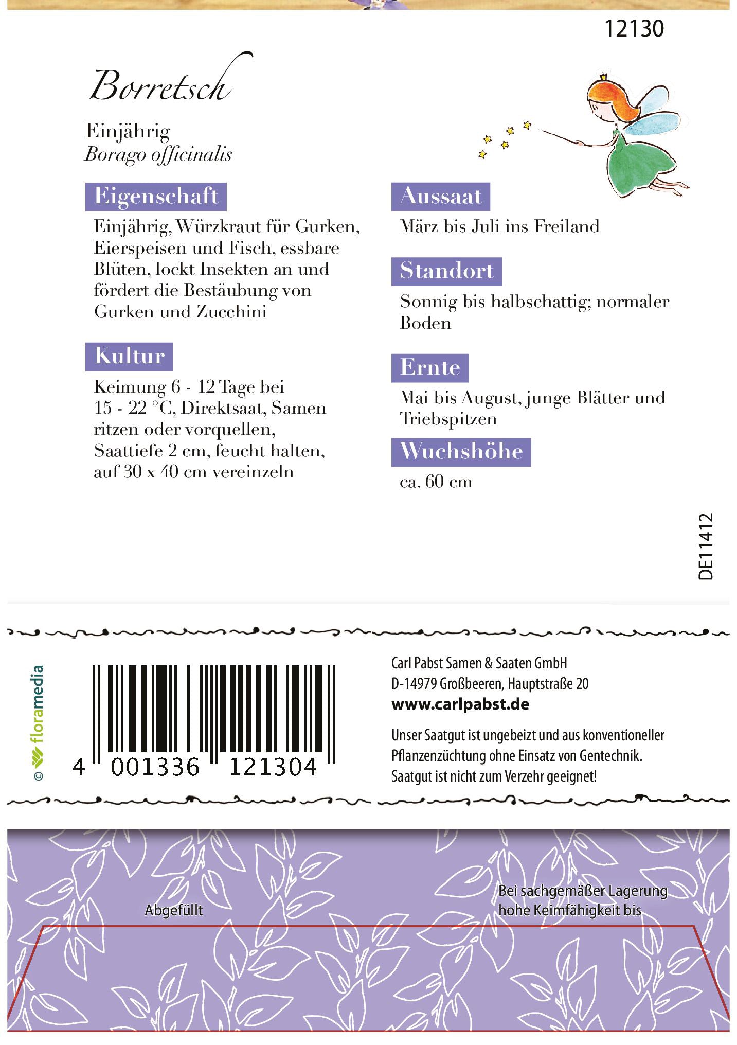 Borretsch Einjährig