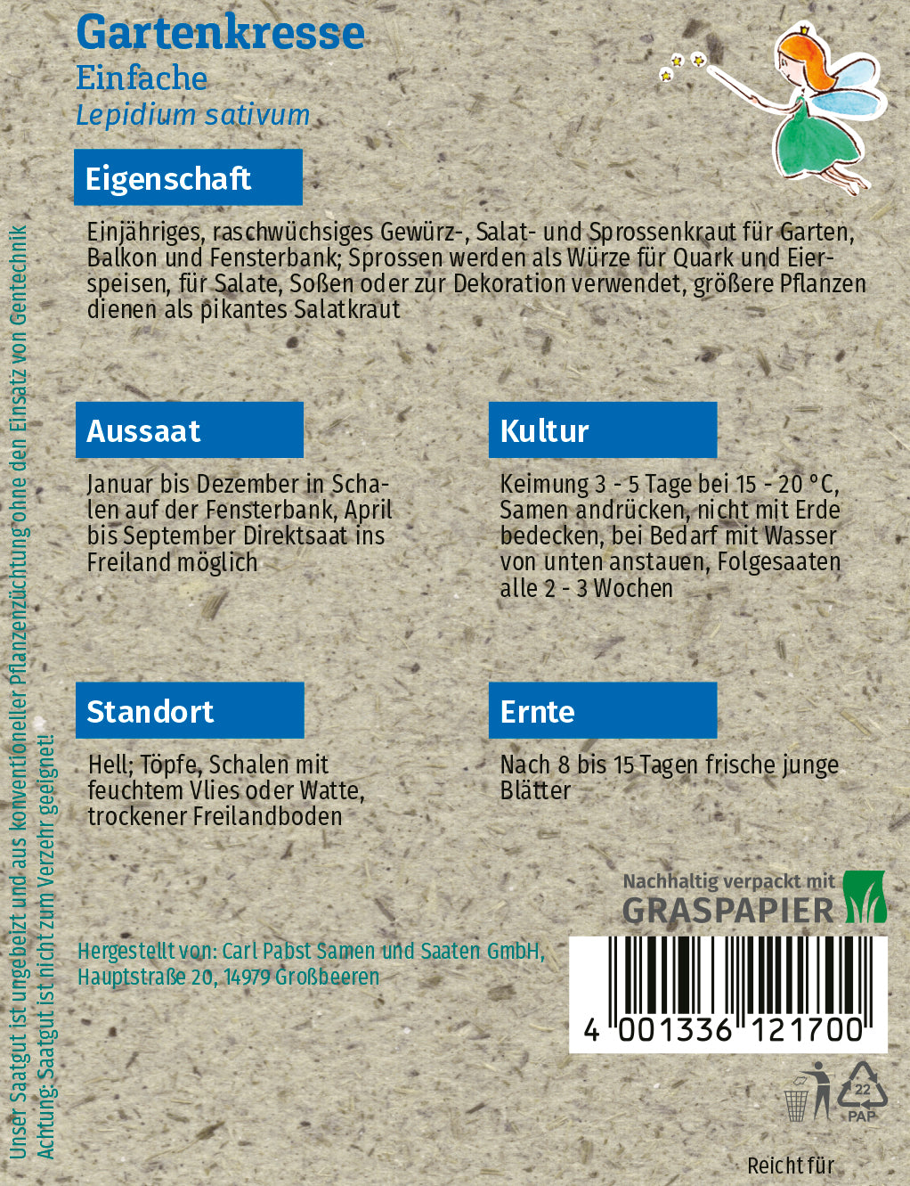 Gartenkresse Einfache