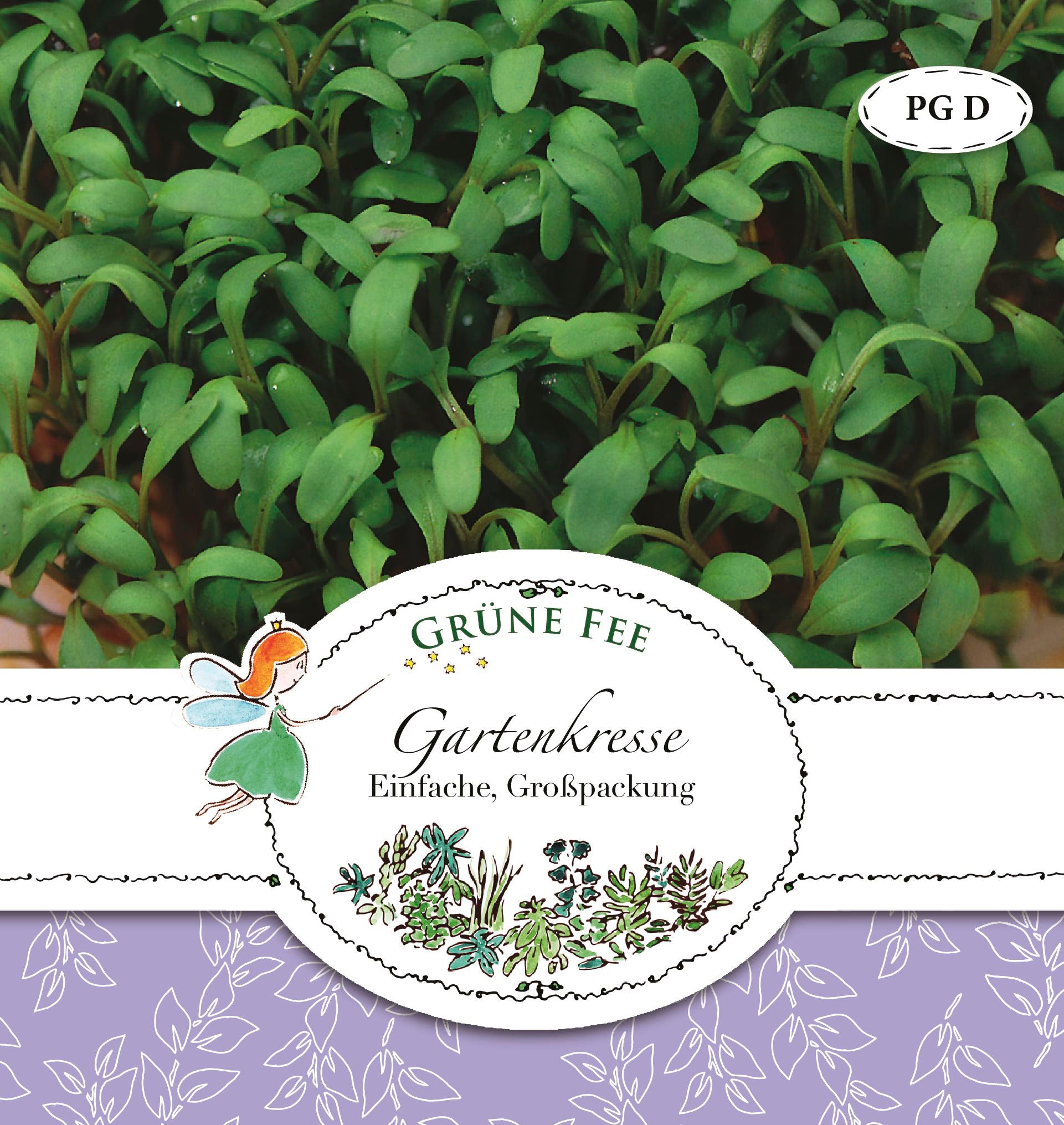 Gartenkresse Einfache Maxi-Pack