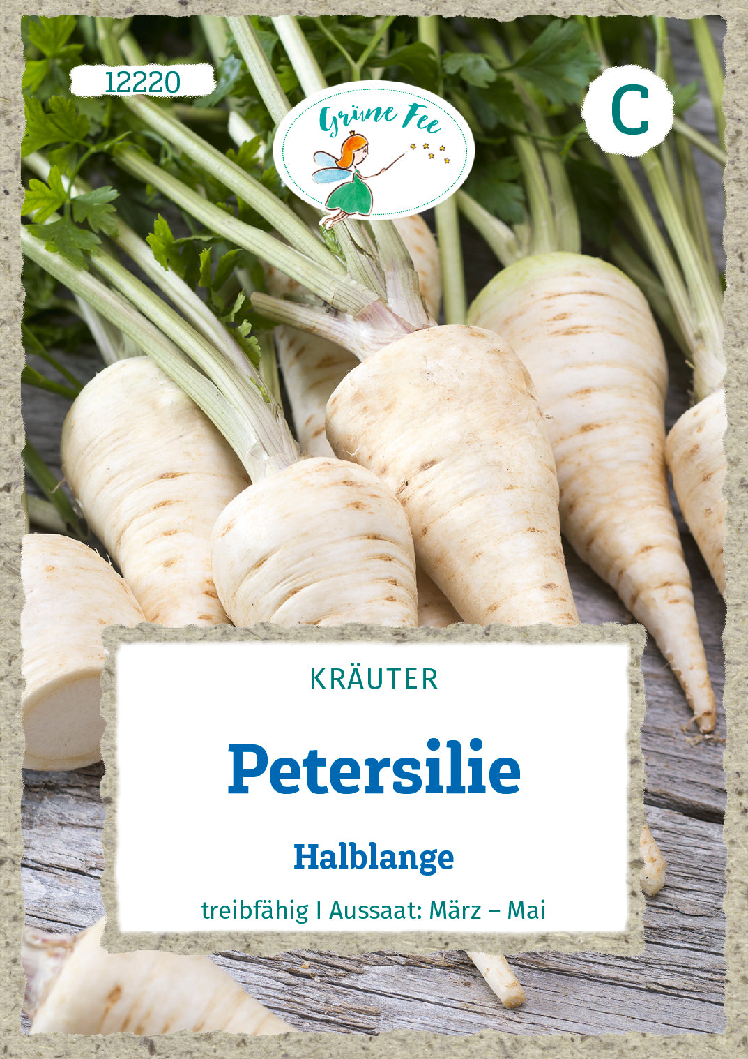 Petersilie Halblange