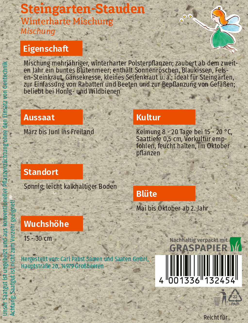 Steingarten-Stauden Winterharte Mischung