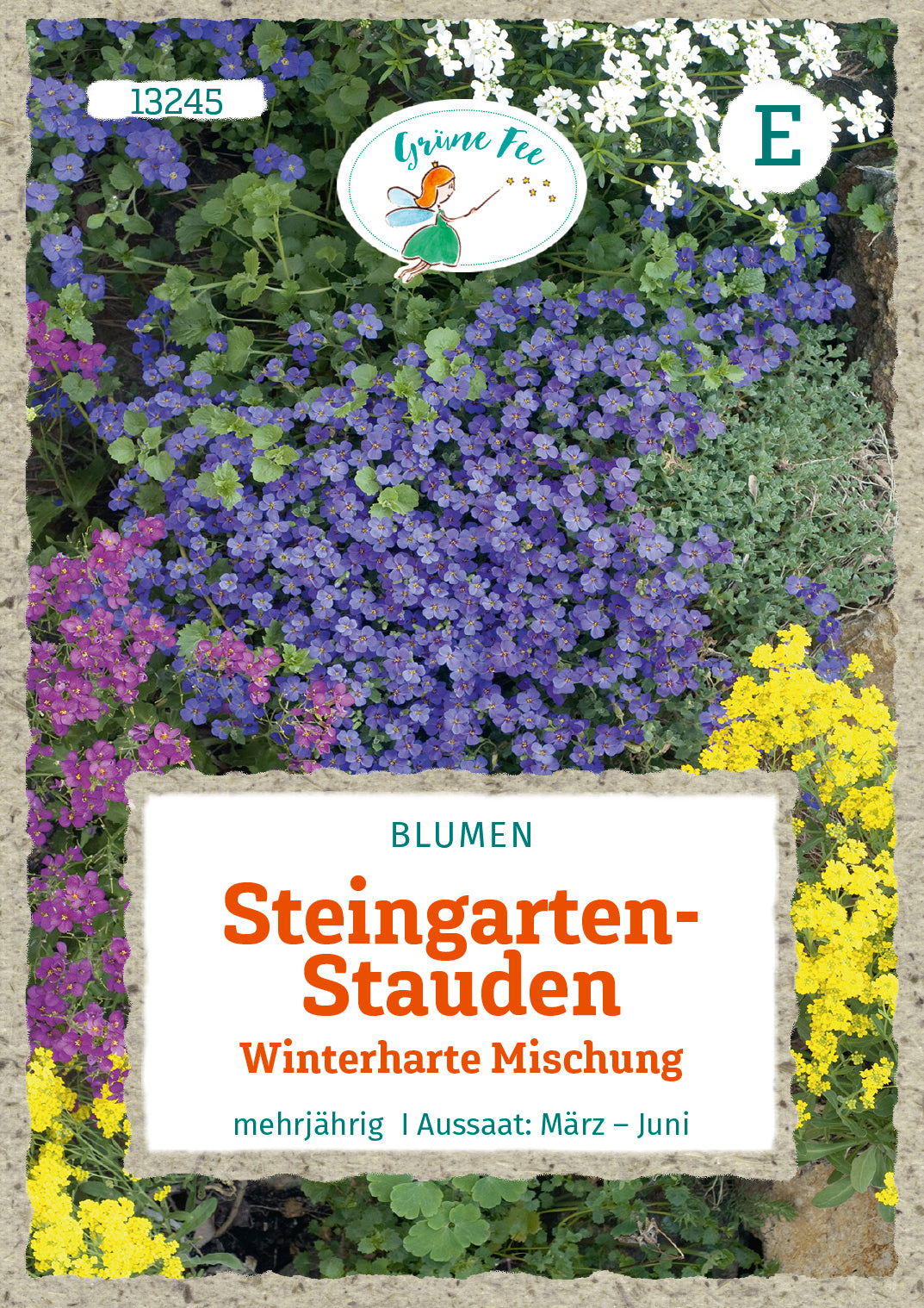 Steingarten-Stauden Winterharte Mischung