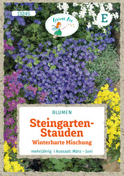 Steingarten-Stauden Winterharte Mischung