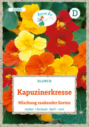 Kapuzinerkresse Mischung rankender Sorten