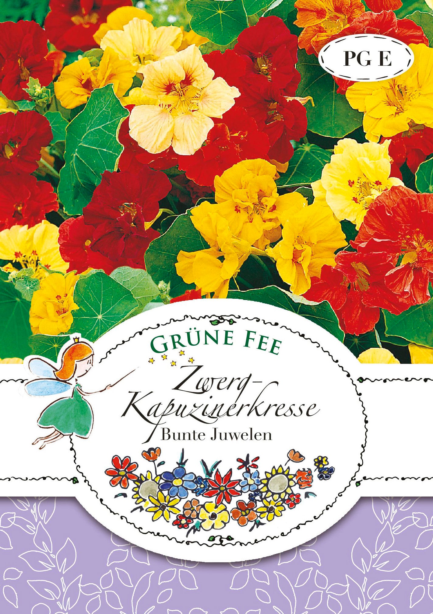 Zwerg-Kapuzinerkresse Bunte Juwelen