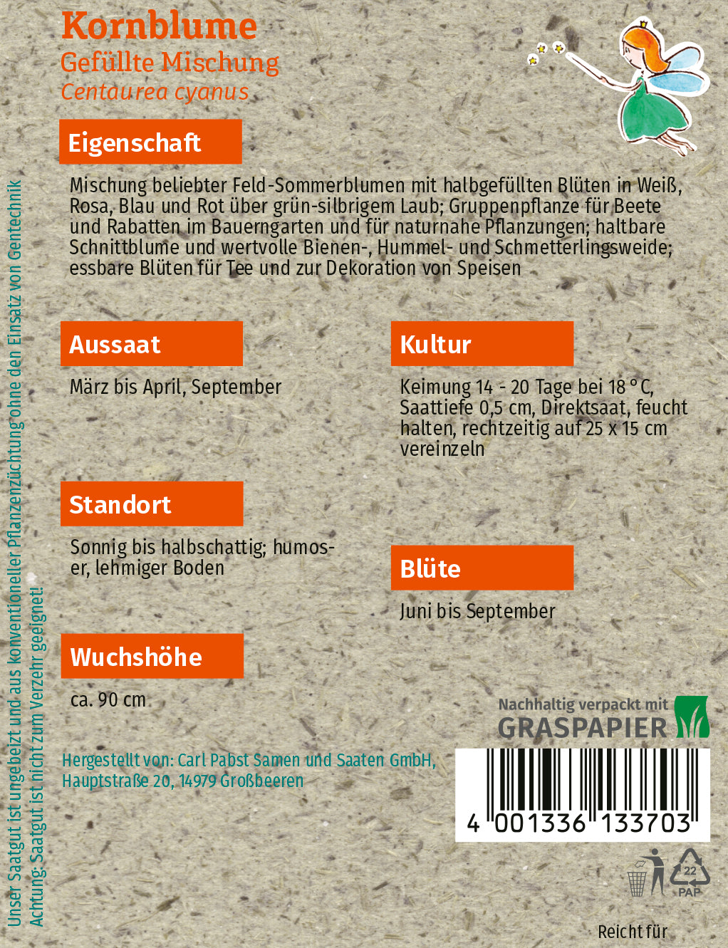 Kornblume Gefüllte Mischung