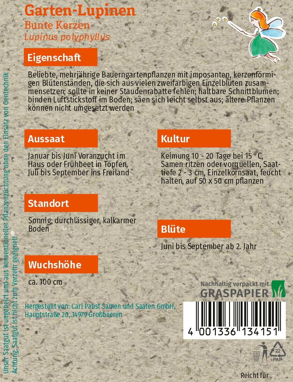 Garten-Lupinen Bunte Kerzen