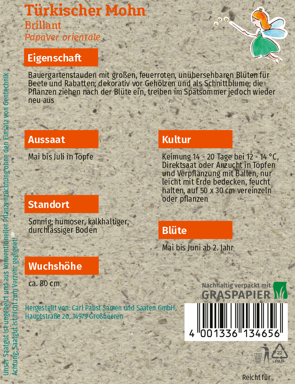 Türkischer Mohn Brillant