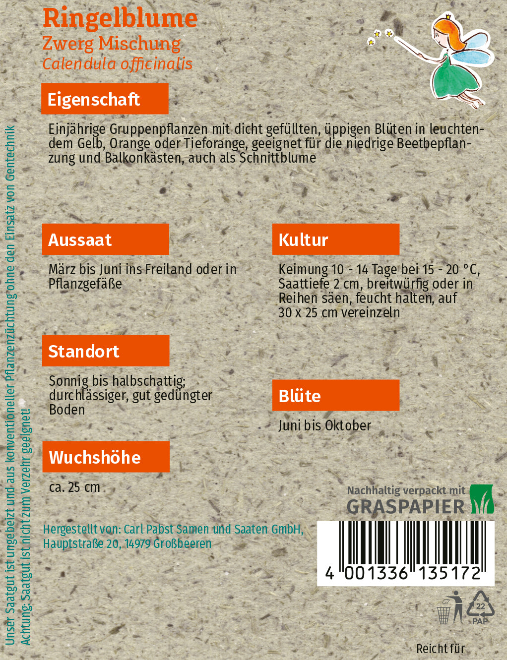 Ringelblume Zwerg Mischung