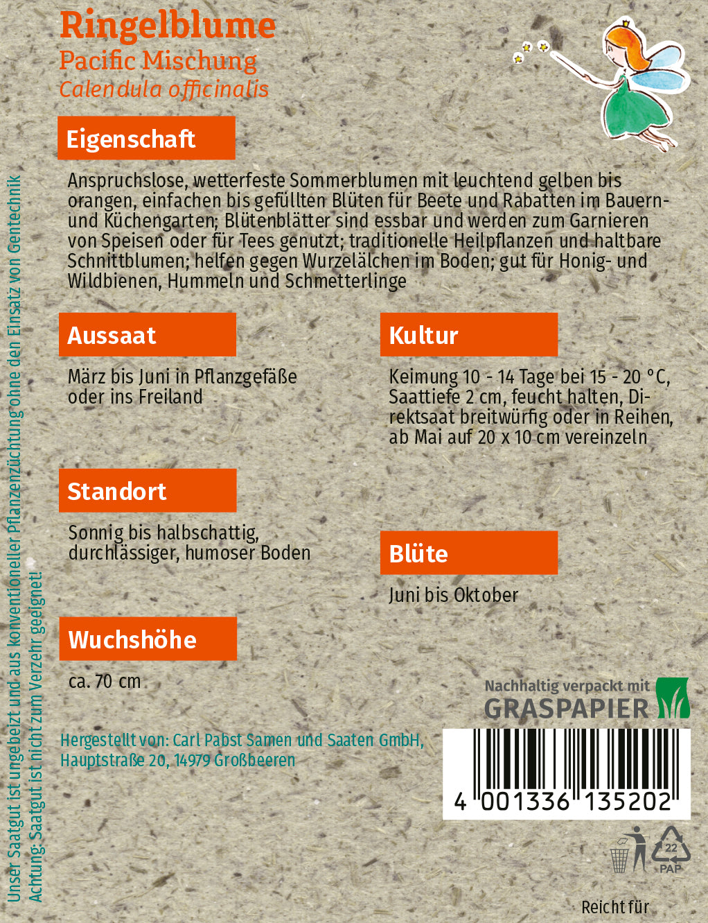 Ringelblume Pacific Mischung