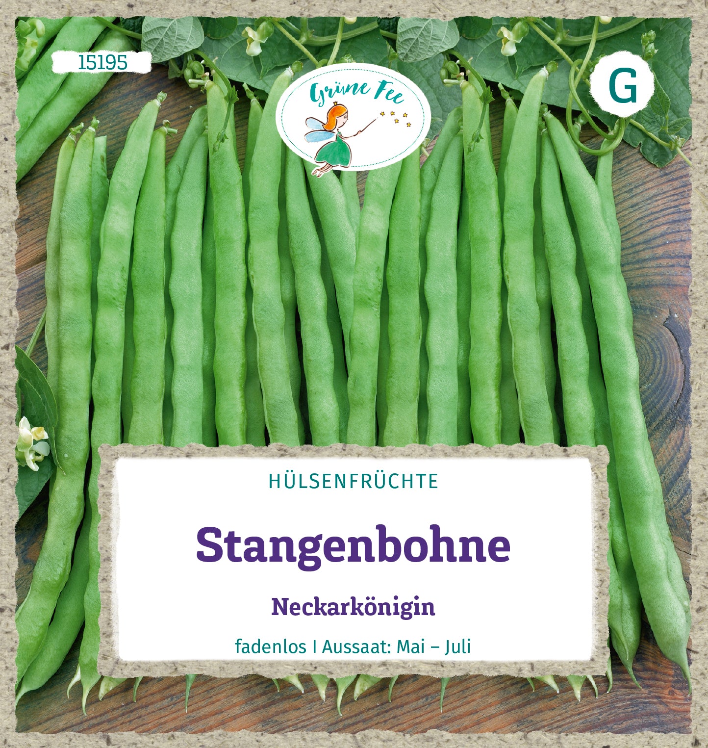 Stangenbohne Neckarkönigin