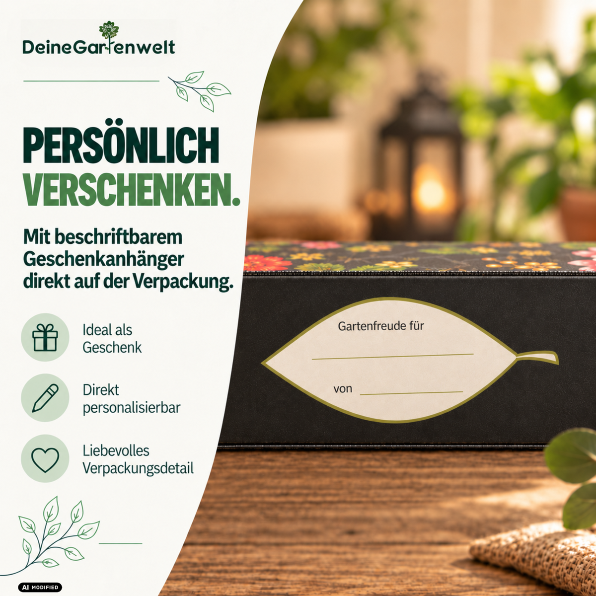 Saatgut Adventskalender mit Anzuchtset – 24 Sorten Blumen, Kräuter & Gemüse