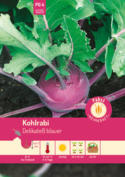 Kohlrabi mittelfrüh & zart Delikateß blauer
