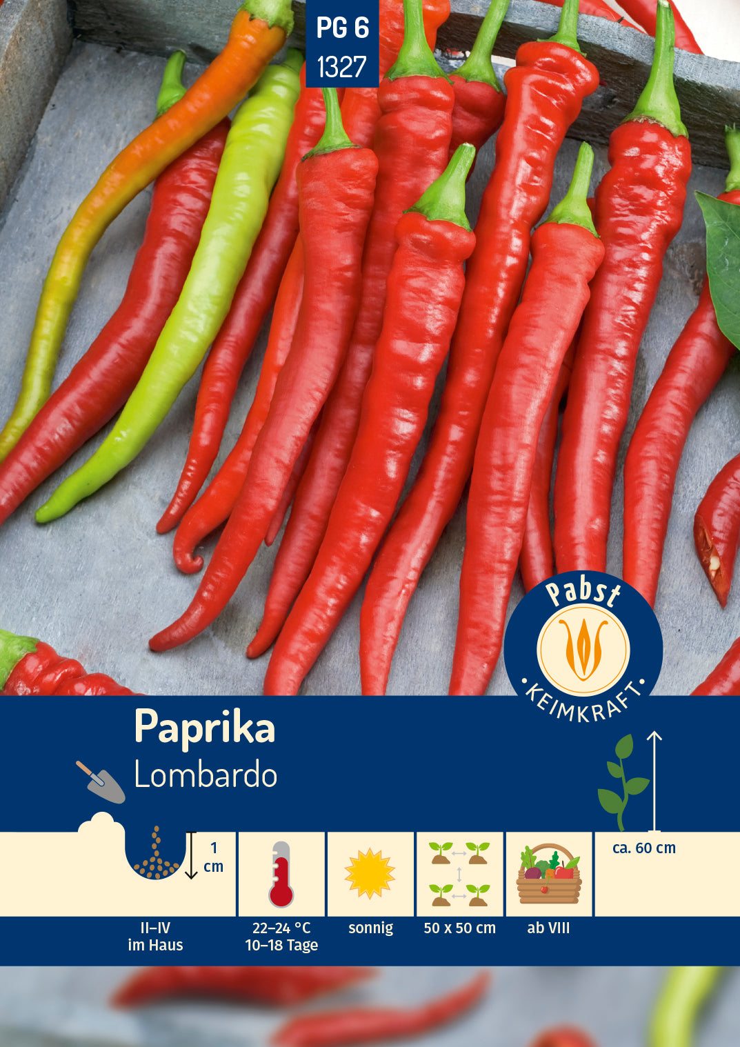 Paprika lang & mild Lombardo