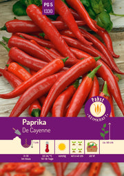 Paprika lang & scharf De Cayenne