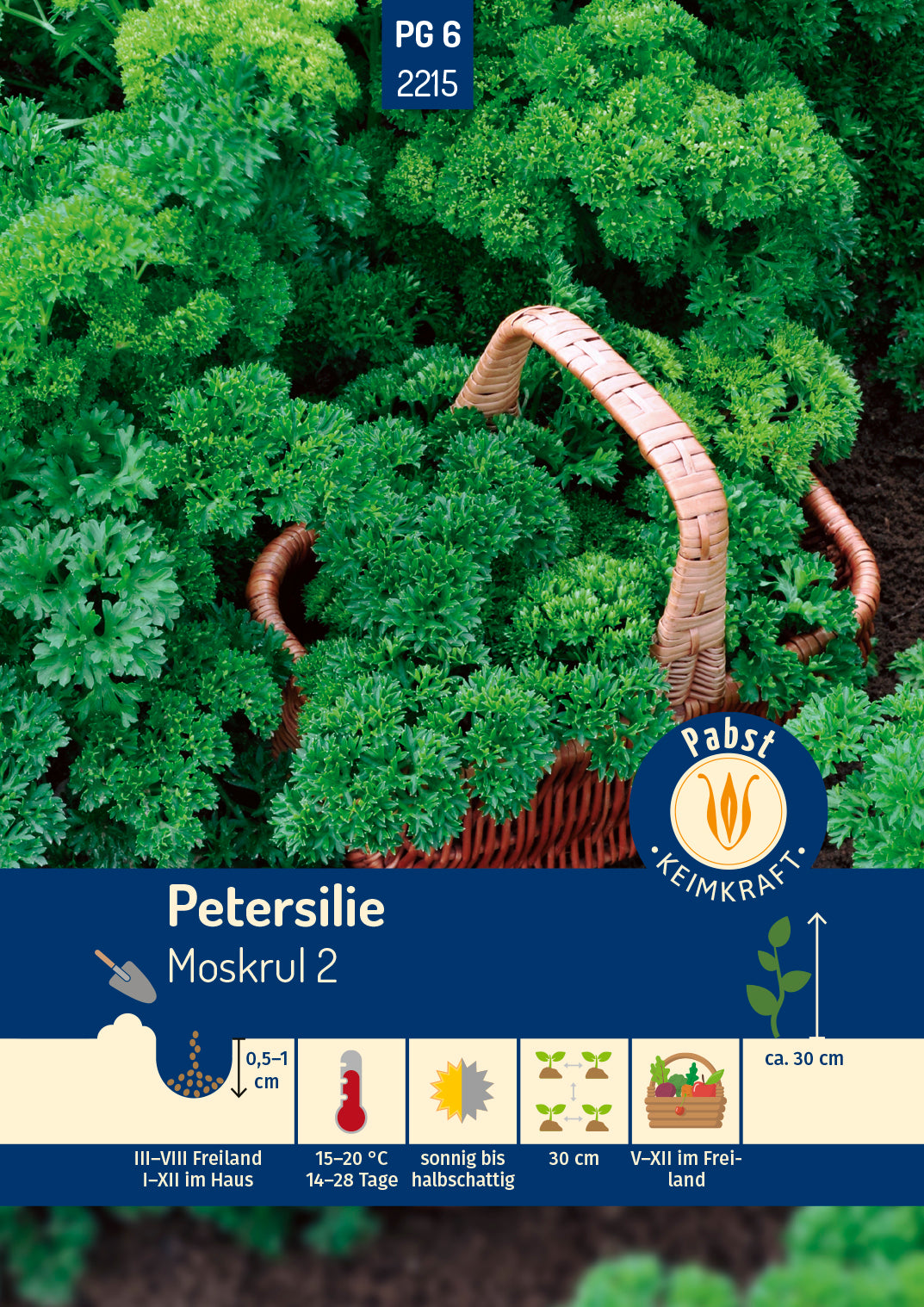 Petersilie gekraust & vielseitig Moskrul 2