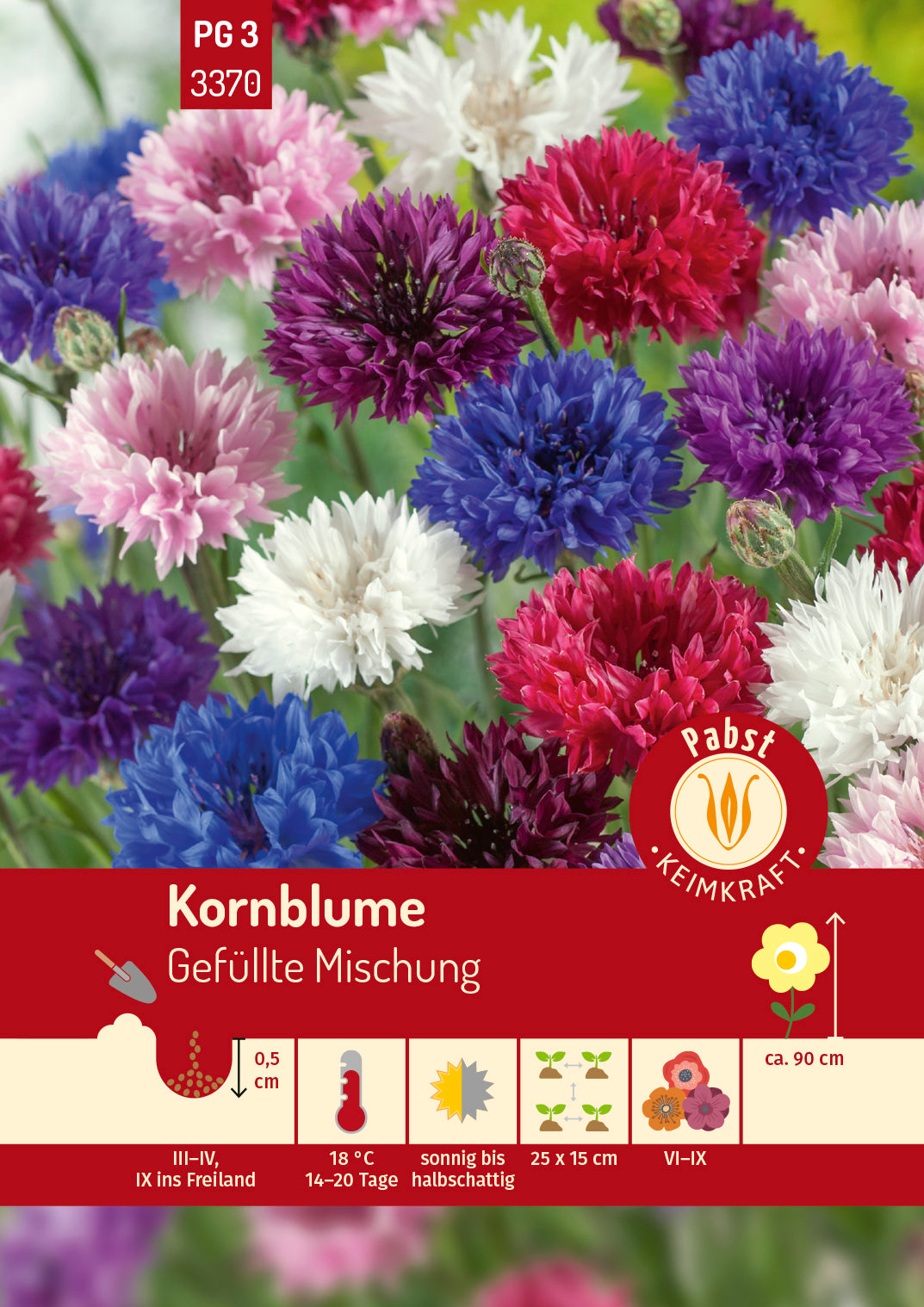 Kornblume Gefüllte Mischung