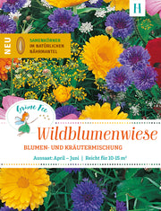 easySeed Wildblumenwiese Streuschachtel Blumenmischung Blumen- und Kräutermischung